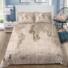 NUEYSP King Size Påslakanset med Mönster - 240x220 cm
