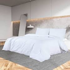 Homgoday Vit Påslakanset 200x220 cm i Bomull