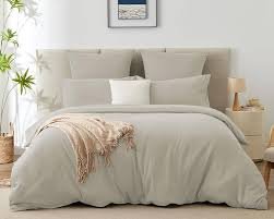WAVVE Beige Sängkläder 155x220 cm med Örngott 80x80 cm