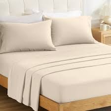 SONIVE Twin Lakanset Beige 1800 - Supermjukt Mikrofiber